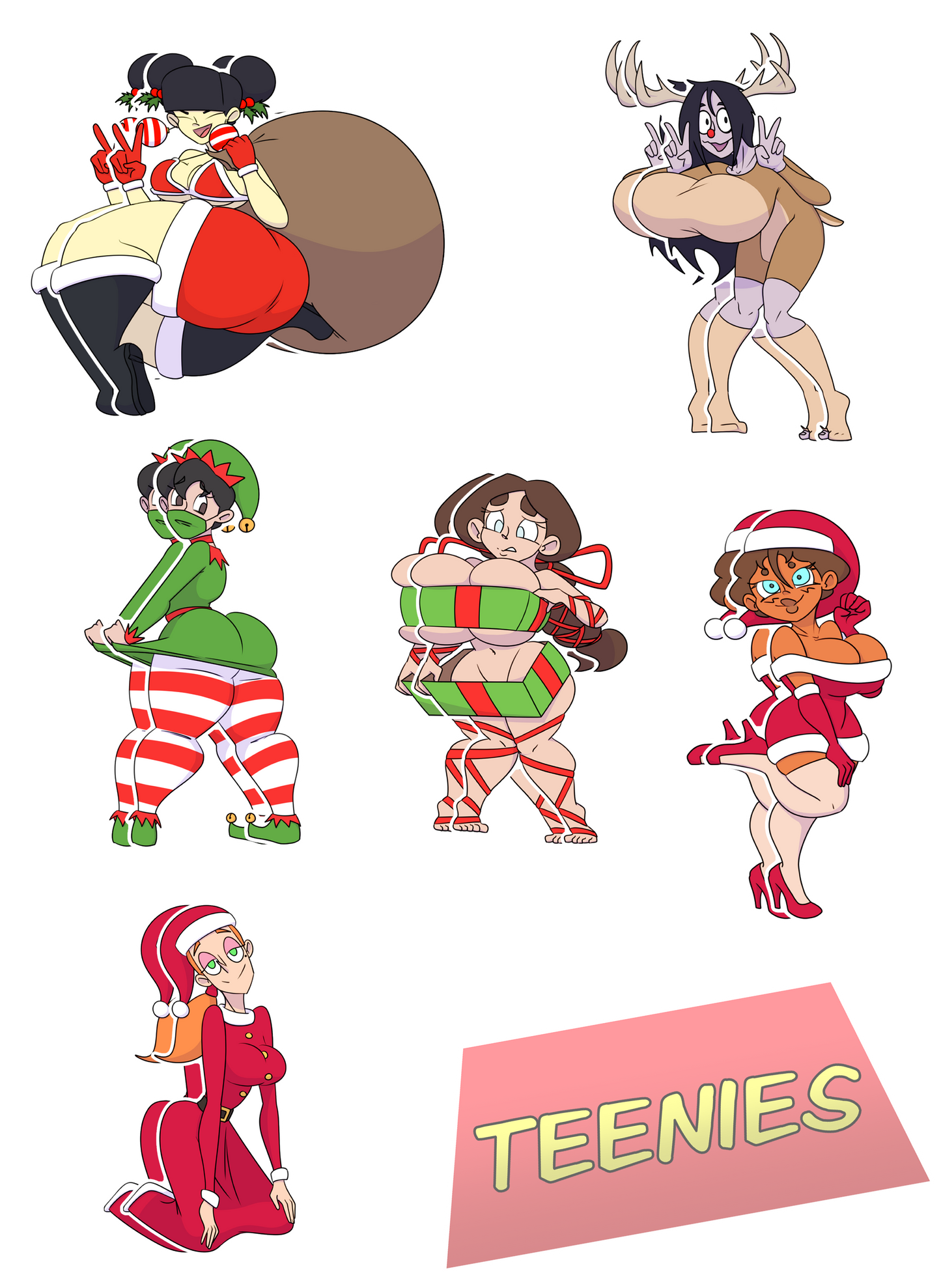 Cooleyette Christmas Teenies