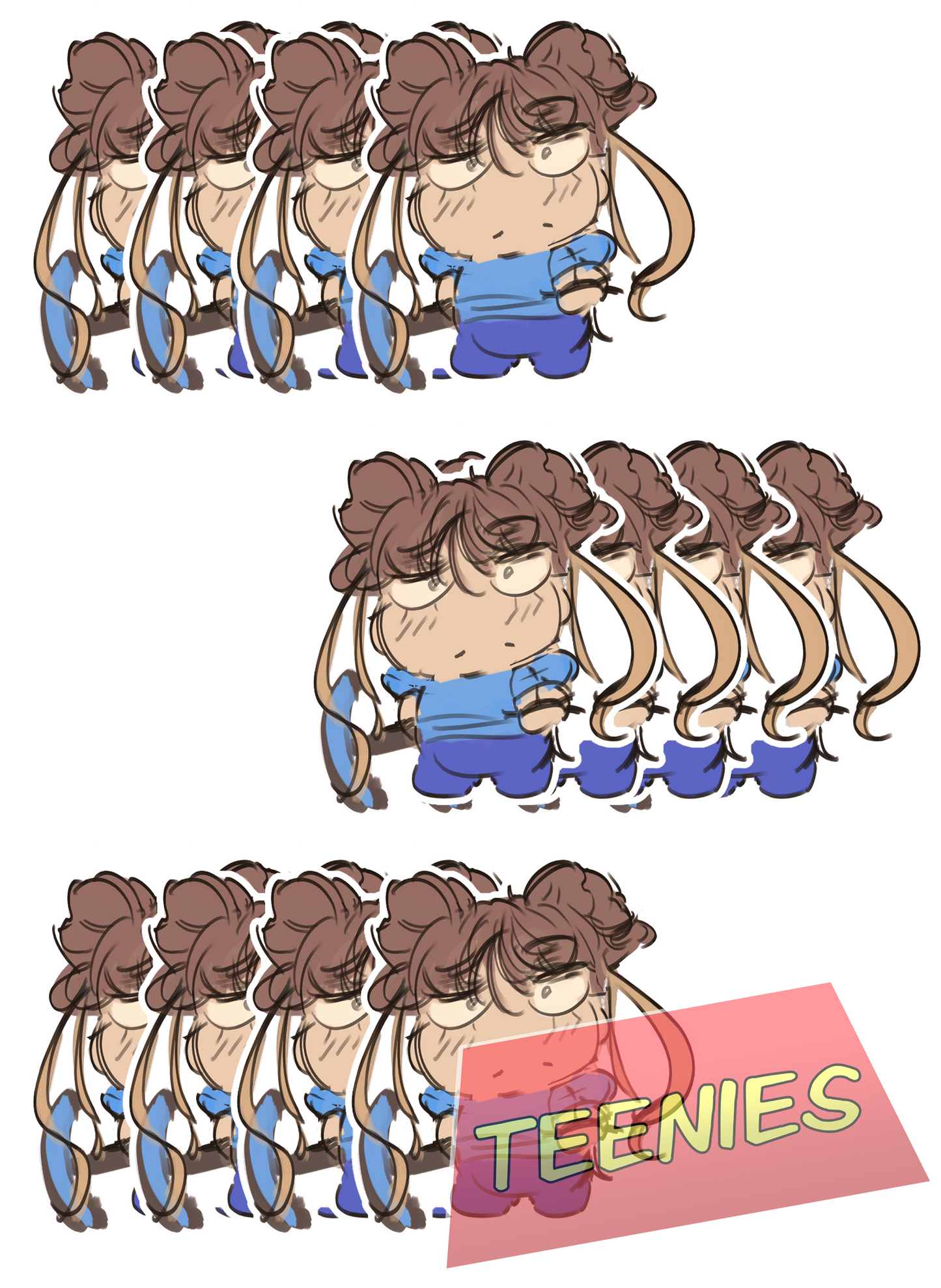 Chibi Chun-Li Teenies