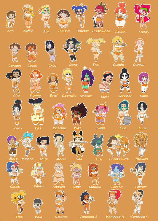 JIGGLERS Series 2 Teenies