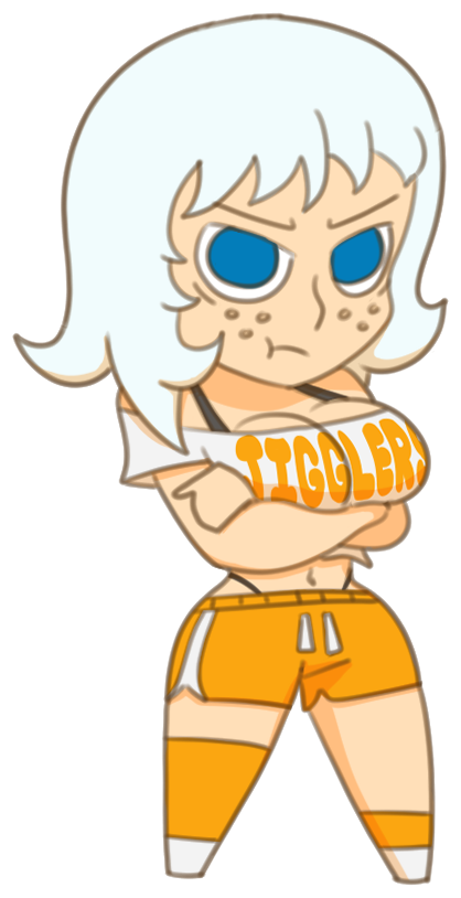 JIGGLERS LARGE Stickers