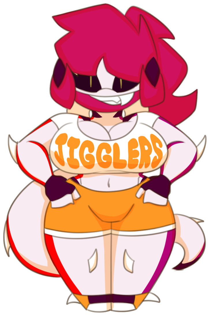 JIGGLERS LARGE Stickers