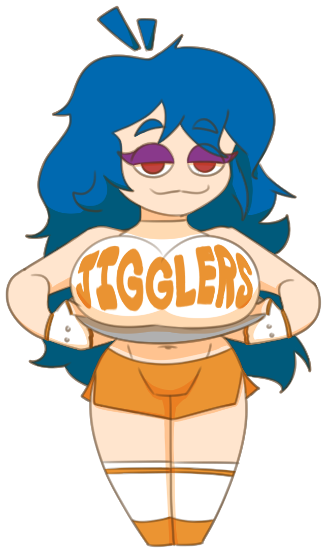 JIGGLERS LARGE Stickers