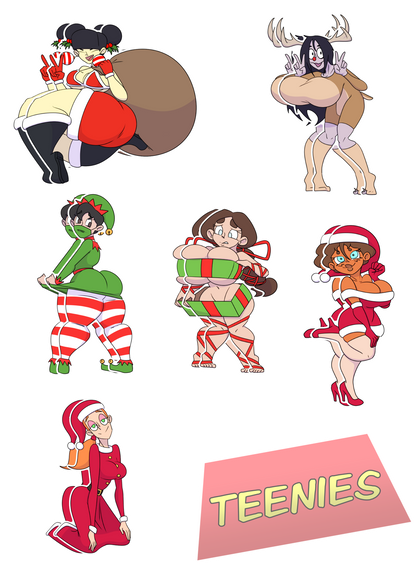 Cooleyette Christmas Teenies