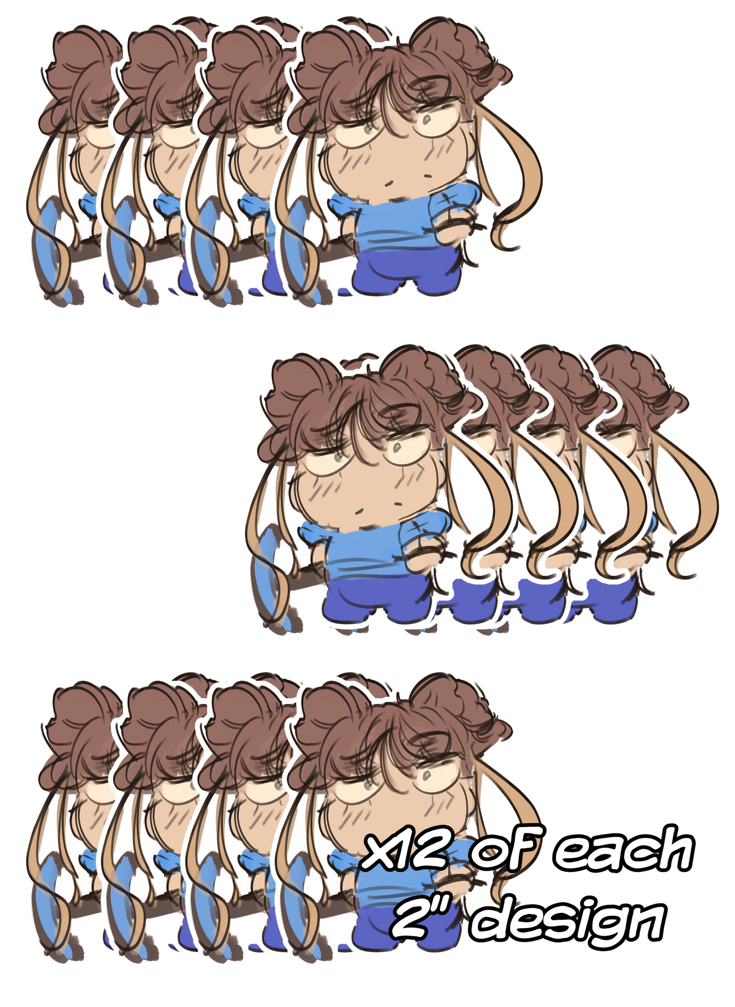 Chibi Chun-Li Teenies