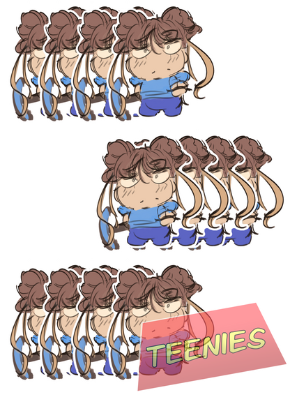 Chibi Chun-Li Teenies