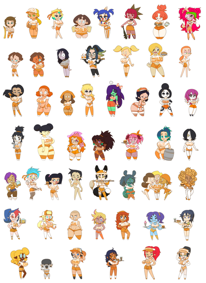 JIGGLERS Series 2 Teenies