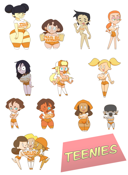 JIGGLERS Series 2 Teenies