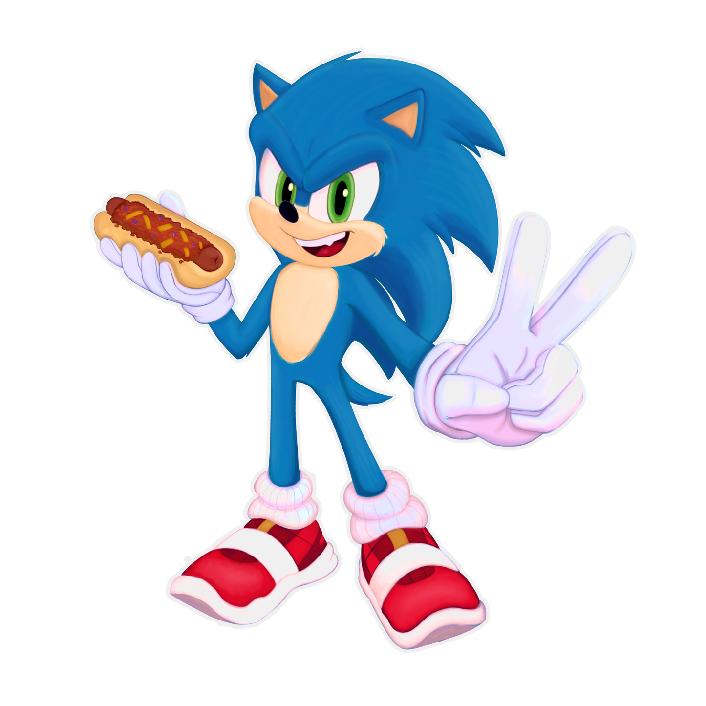Classic and Modern Sonic