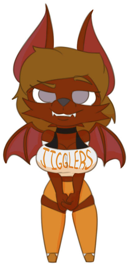 JIGGLERS LARGE Stickers