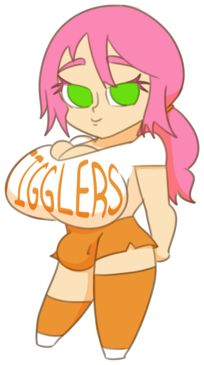 JIGGLERS LARGE Stickers