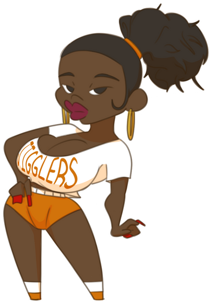 JIGGLERS LARGE Stickers