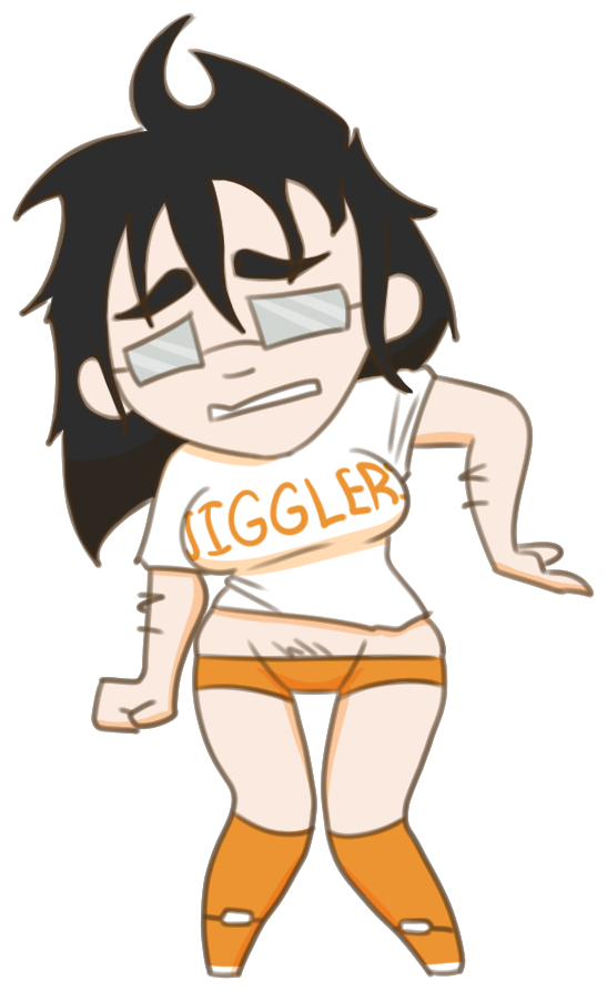 JIGGLERS LARGE Stickers